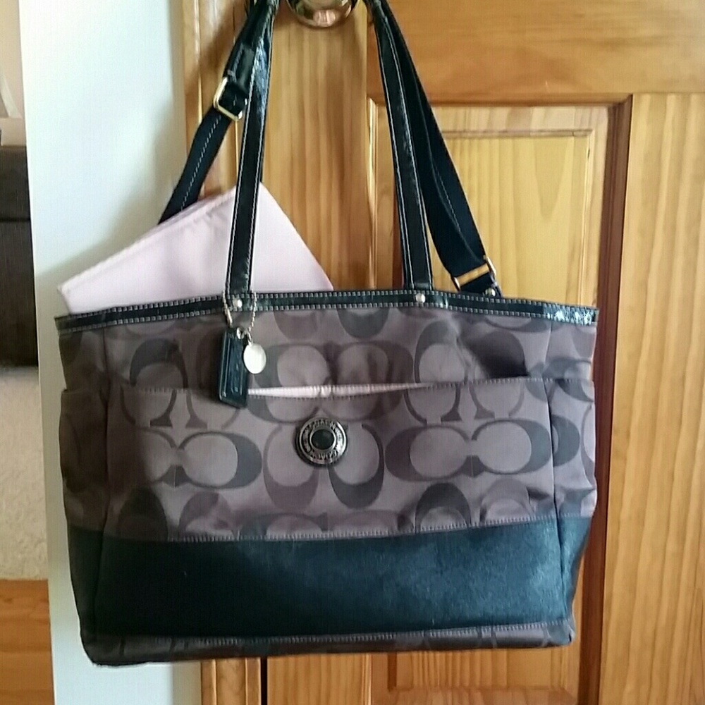 Coach diaper bag